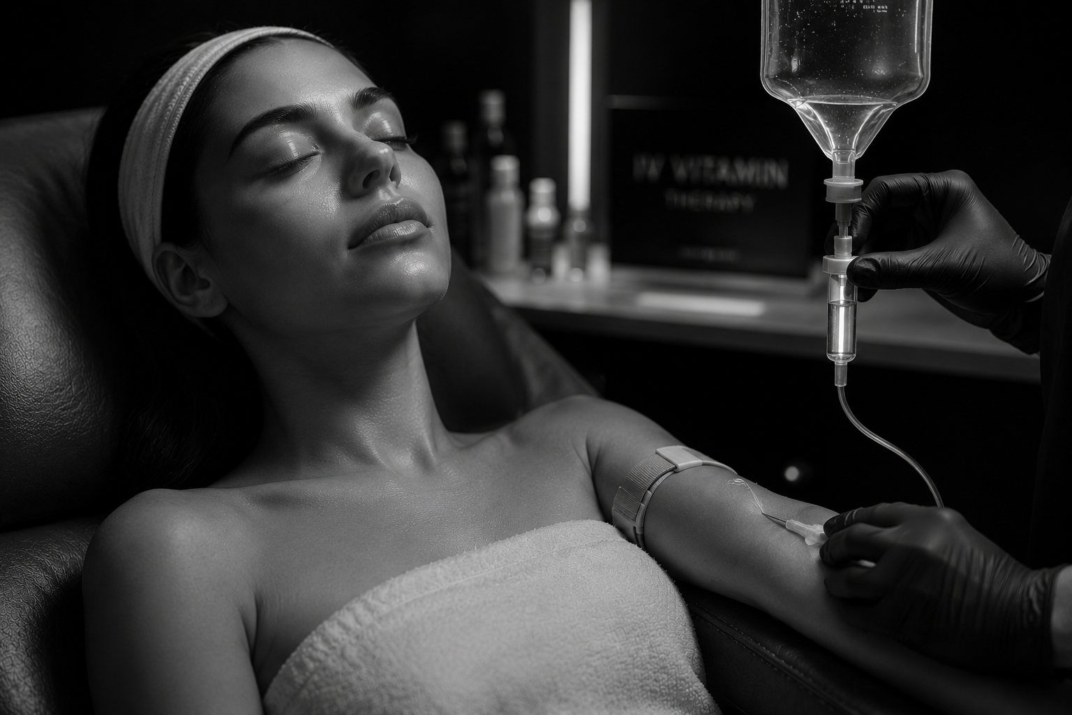 IV Vitamin Therapy treatment at Blue Skin Laser Spa