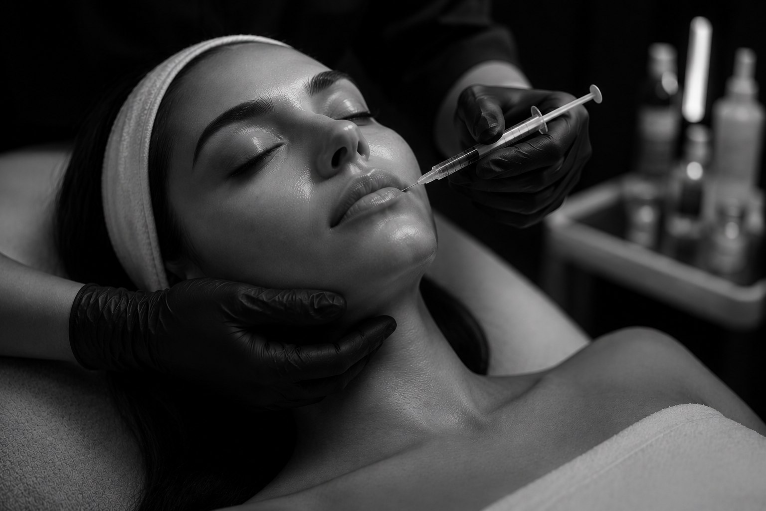 Injectables treatment at Blue Skin Laser Spa