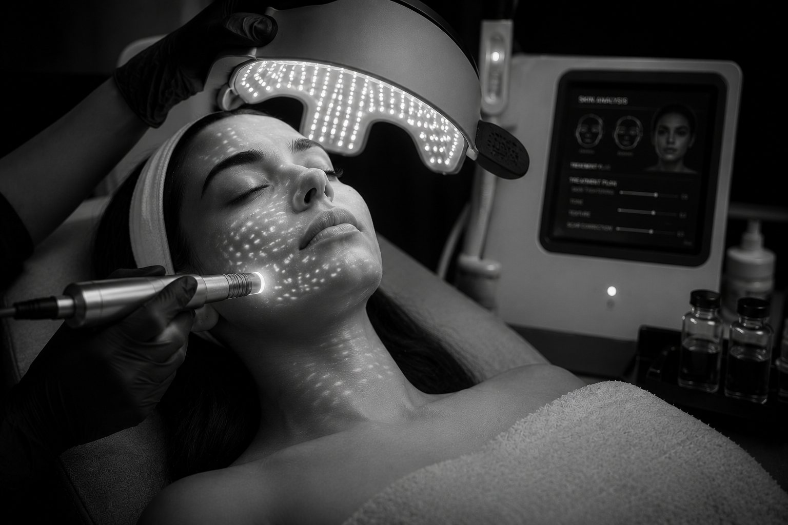 Skin treatment at Blue Skin Laser Spa
