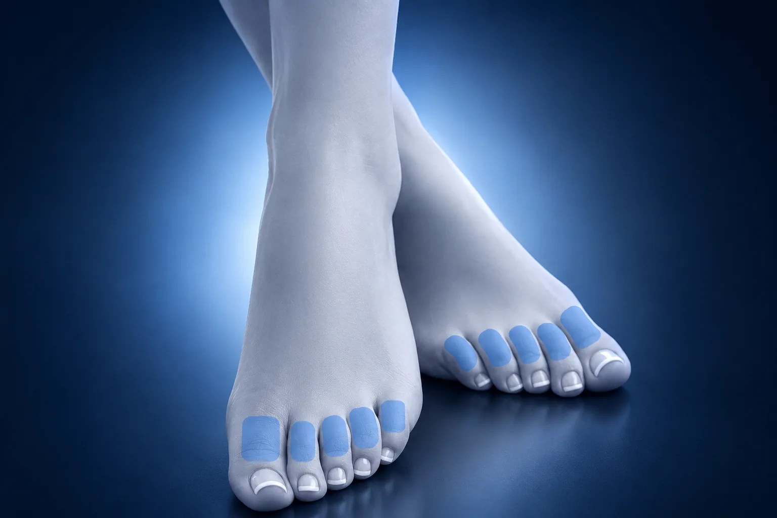 Toes Laser Hair Removal